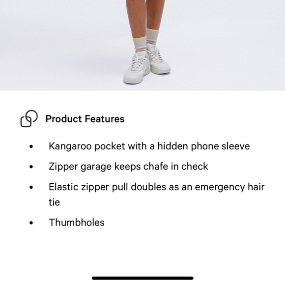 NWOT lululemon Scuba half-zip hoodie, Heathered Core Ultra Light Grey, XS/S. - Picture 8 of 10